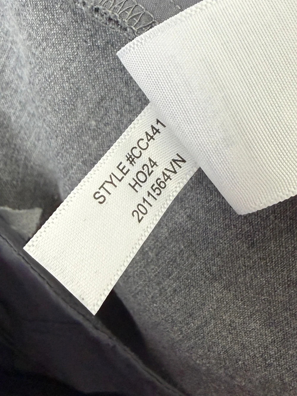 J.CREW / Kate Straight leg pants in heather smoked graphite gray / 4